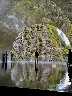 清津峡渓谷トンネルに投稿された画像（2024/10/29）