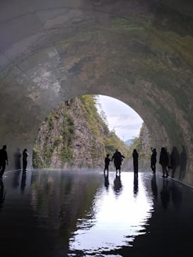 清津峡渓谷トンネルに投稿された画像（2024/10/29）