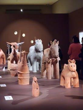 挂甲の武人 国宝指定50周年記念 特別展「はにわ」@東京国立博物館 平成館に投稿された画像（2024/10/30）