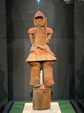 挂甲の武人 国宝指定50周年記念 特別展「はにわ」@東京国立博物館 平成館に投稿された画像（2024/10/30）