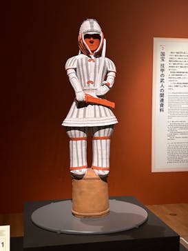 挂甲の武人 国宝指定50周年記念 特別展「はにわ」@東京国立博物館 平成館に投稿された画像（2024/10/31）