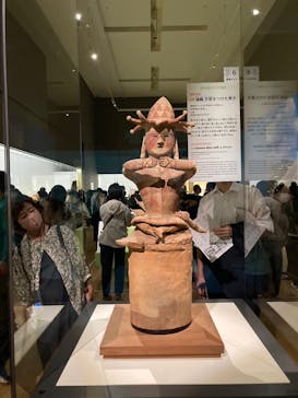 挂甲の武人 国宝指定50周年記念 特別展「はにわ」@東京国立博物館 平成館に投稿された画像（2024/11/1）