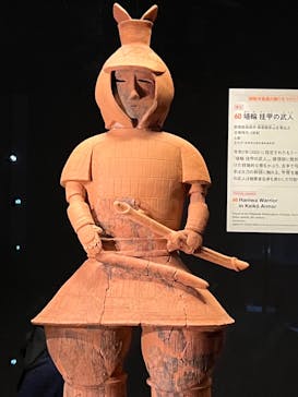 挂甲の武人 国宝指定50周年記念 特別展「はにわ」@東京国立博物館 平成館に投稿された画像（2024/11/1）