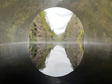 清津峡渓谷トンネルに投稿された画像（2024/11/1）