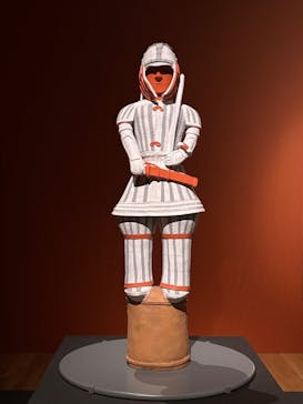 挂甲の武人 国宝指定50周年記念 特別展「はにわ」@東京国立博物館 平成館に投稿された画像（2024/11/2）