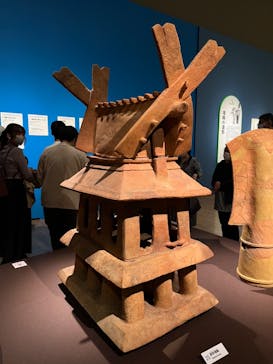 挂甲の武人 国宝指定50周年記念 特別展「はにわ」@東京国立博物館 平成館に投稿された画像（2024/11/2）