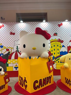 Hello Kitty展 わたしが変わるとキティも変わるに投稿された画像（2024/11/3）