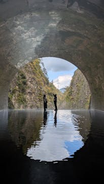 清津峡渓谷トンネルに投稿された画像（2024/11/3）