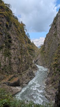 清津峡渓谷トンネルに投稿された画像（2024/11/3）