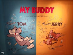 誕⽣85周年記念 トムとジェリー展 君が笑うと、僕も笑っちゃうに投稿された画像（2024/11/3）