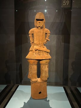挂甲の武人 国宝指定50周年記念 特別展「はにわ」@東京国立博物館 平成館に投稿された画像（2024/11/3）