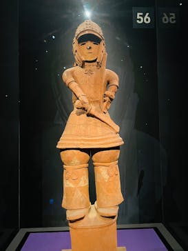 挂甲の武人 国宝指定50周年記念 特別展「はにわ」@東京国立博物館 平成館に投稿された画像（2024/11/4）