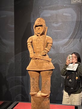 挂甲の武人 国宝指定50周年記念 特別展「はにわ」@東京国立博物館 平成館に投稿された画像（2024/11/4）