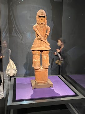 挂甲の武人 国宝指定50周年記念 特別展「はにわ」@東京国立博物館 平成館に投稿された画像（2024/11/4）