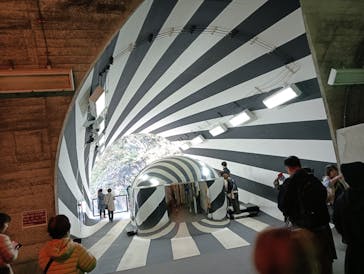 清津峡渓谷トンネルに投稿された画像（2024/11/4）