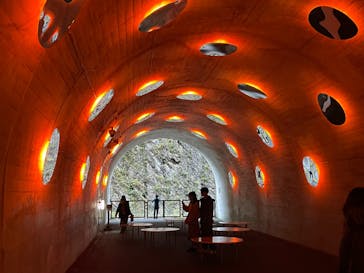 清津峡渓谷トンネルに投稿された画像（2024/11/4）