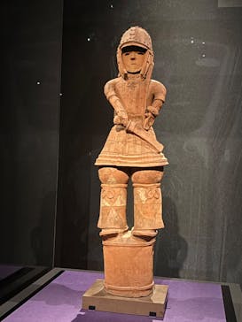 挂甲の武人 国宝指定50周年記念 特別展「はにわ」@東京国立博物館 平成館に投稿された画像（2024/11/7）