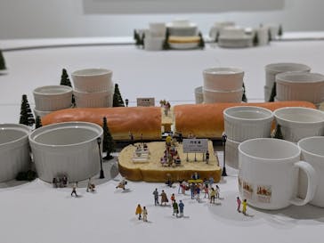 MINIATURE LIFE展 ー田中達也 見立ての世界ー　in　門司港レトロに投稿された画像（2024/11/8）