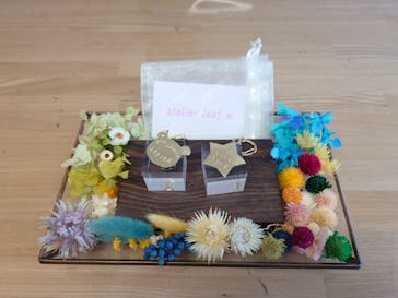 atelier leaf m  手作りアクセサリー（アトリエリーフエムテヅクリアクセサリー）に投稿された画像（2024/11/8）