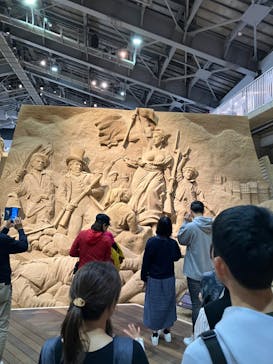 鳥取砂丘砂の美術館に投稿された画像（2024/11/9）