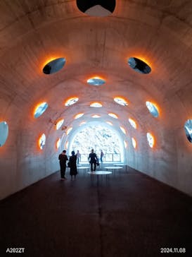 清津峡渓谷トンネルに投稿された画像（2024/11/9）