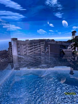 軍艦島デジタルミュージアムに投稿された画像（2024/11/9）