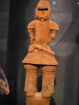 挂甲の武人 国宝指定50周年記念 特別展「はにわ」@東京国立博物館 平成館に投稿された画像（2024/11/9）
