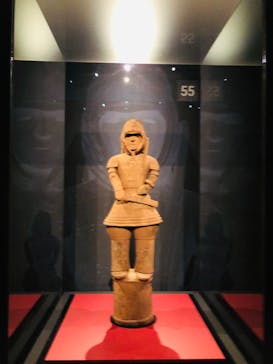 挂甲の武人 国宝指定50周年記念 特別展「はにわ」@東京国立博物館 平成館に投稿された画像（2024/11/9）