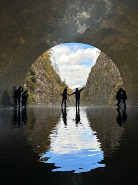 清津峡渓谷トンネルに投稿された画像（2024/11/10）