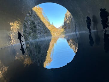 清津峡渓谷トンネルに投稿された画像（2024/11/10）