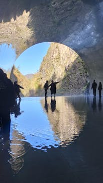 清津峡渓谷トンネルに投稿された画像（2024/11/10）