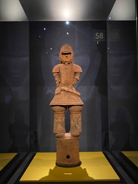挂甲の武人 国宝指定50周年記念 特別展「はにわ」@東京国立博物館 平成館に投稿された画像（2024/11/10）