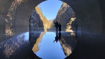 清津峡渓谷トンネルに投稿された画像（2024/11/10）