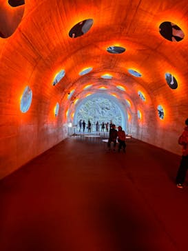 清津峡渓谷トンネルに投稿された画像（2024/11/10）