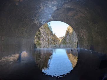 清津峡渓谷トンネルに投稿された画像（2024/11/10）