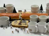 MINIATURE LIFE展 ー田中達也 見立ての世界ー　in　門司港レトロに投稿された画像（2024/11/12）