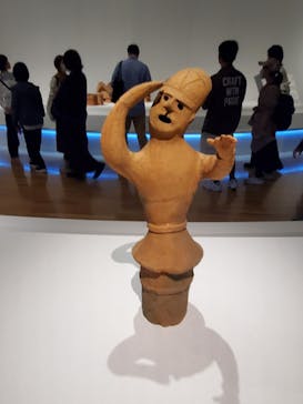 挂甲の武人 国宝指定50周年記念 特別展「はにわ」@東京国立博物館 平成館に投稿された画像（2024/11/12）