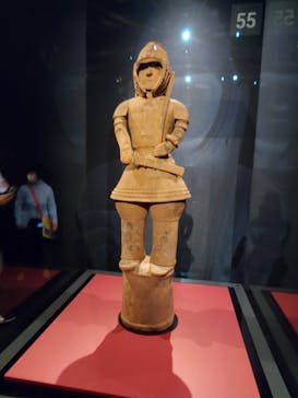挂甲の武人 国宝指定50周年記念 特別展「はにわ」@東京国立博物館 平成館に投稿された画像（2024/11/12）