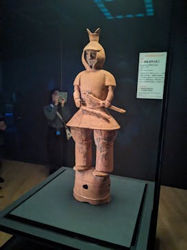 挂甲の武人 国宝指定50周年記念 特別展「はにわ」@東京国立博物館 平成館に投稿された画像（2024/11/12）