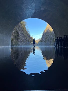 清津峡渓谷トンネルに投稿された画像（2024/11/13）