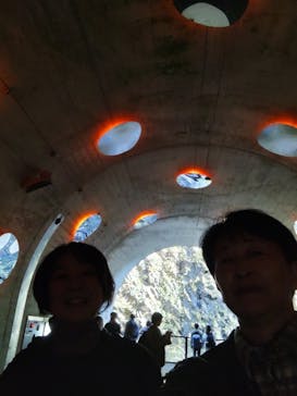 清津峡渓谷トンネルに投稿された画像（2024/11/13）