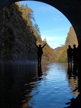 清津峡渓谷トンネルに投稿された画像（2024/11/13）