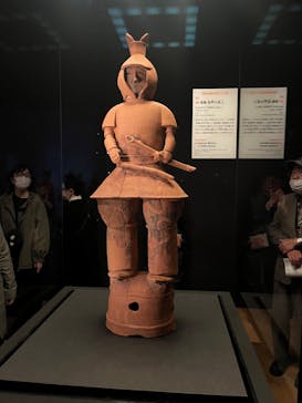 挂甲の武人 国宝指定50周年記念 特別展「はにわ」@東京国立博物館 平成館に投稿された画像（2024/11/14）