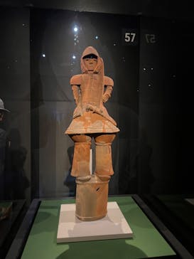 挂甲の武人 国宝指定50周年記念 特別展「はにわ」@東京国立博物館 平成館に投稿された画像（2024/11/14）