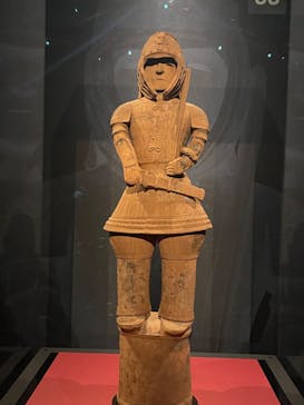 挂甲の武人 国宝指定50周年記念 特別展「はにわ」@東京国立博物館 平成館に投稿された画像（2024/11/16）