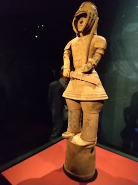 挂甲の武人 国宝指定50周年記念 特別展「はにわ」@東京国立博物館 平成館に投稿された画像（2024/11/16）