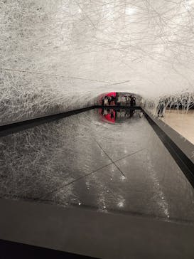 塩田千春　つながる私（アイ）　@大阪中之島美術館に投稿された画像（2024/11/16）