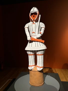 挂甲の武人 国宝指定50周年記念 特別展「はにわ」@東京国立博物館 平成館に投稿された画像（2024/11/17）