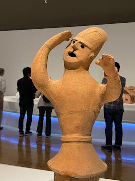 挂甲の武人 国宝指定50周年記念 特別展「はにわ」@東京国立博物館 平成館に投稿された画像（2024/11/17）