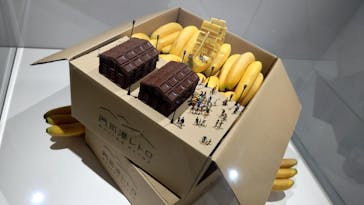 MINIATURE LIFE展 ー田中達也 見立ての世界ー　in　門司港レトロに投稿された画像（2024/11/17）